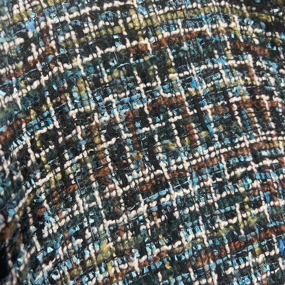 ZARA Tweed and Stripes Details Button Down - Picture 4 of 8